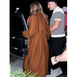Taylor Swift Brown Trench Coat